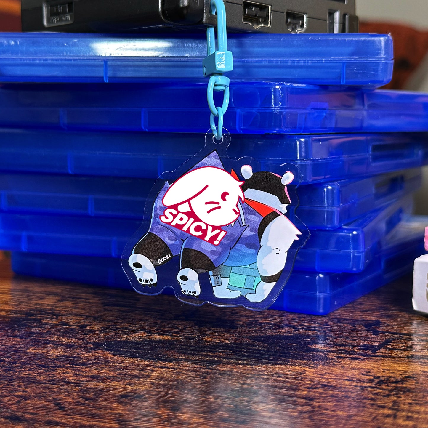 booki - blizzard bear keychain