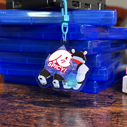 booki - blizzard bear keychain