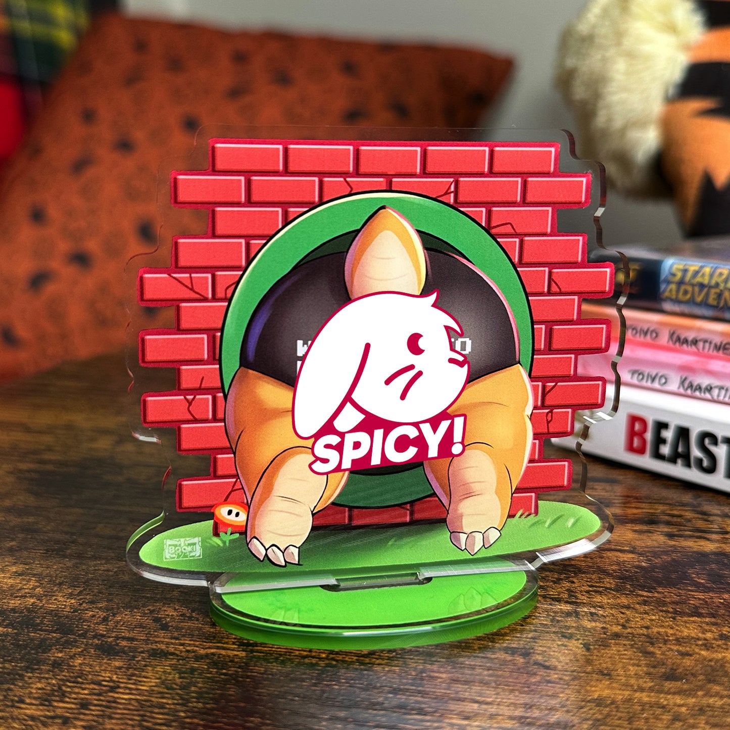 booki - turtle king standee