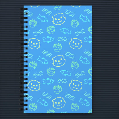 emblems - notebook (otter)