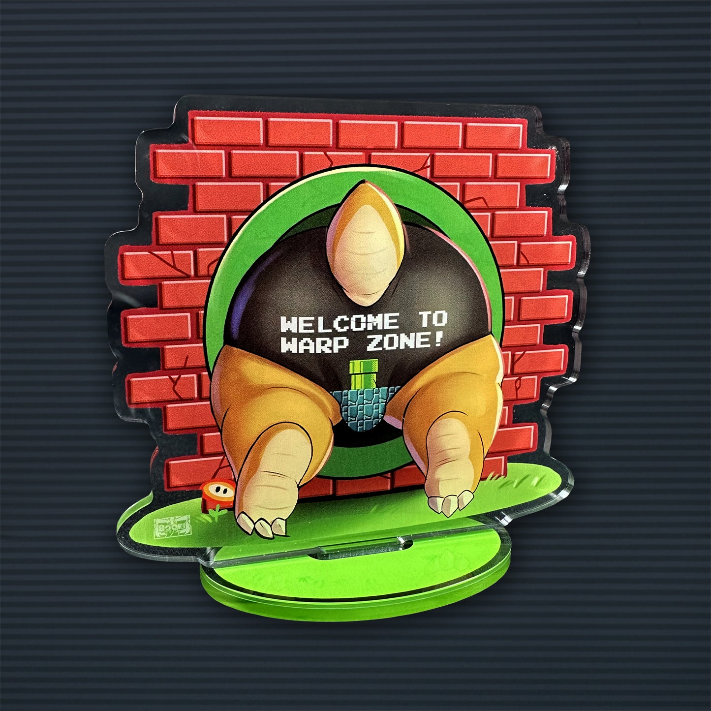 booki - turtle king standee