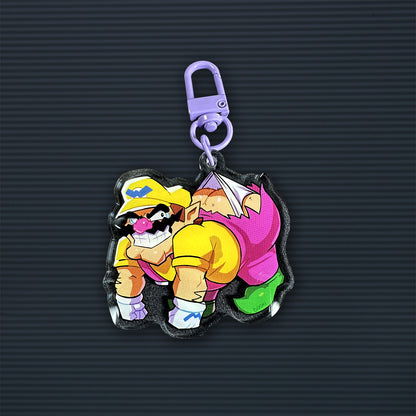 booki - warring plumber keychain