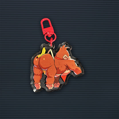 booki - banana gorilla keychain