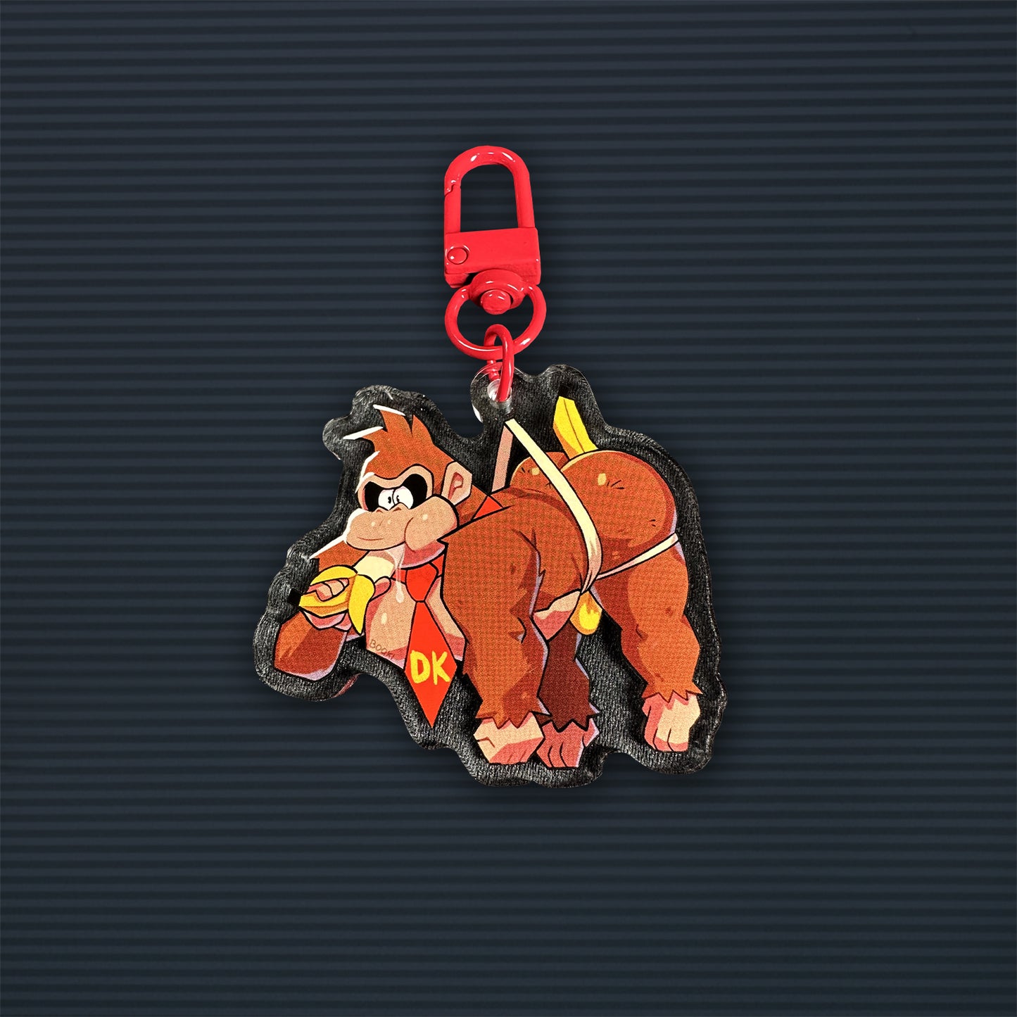 booki - banana gorilla keychain