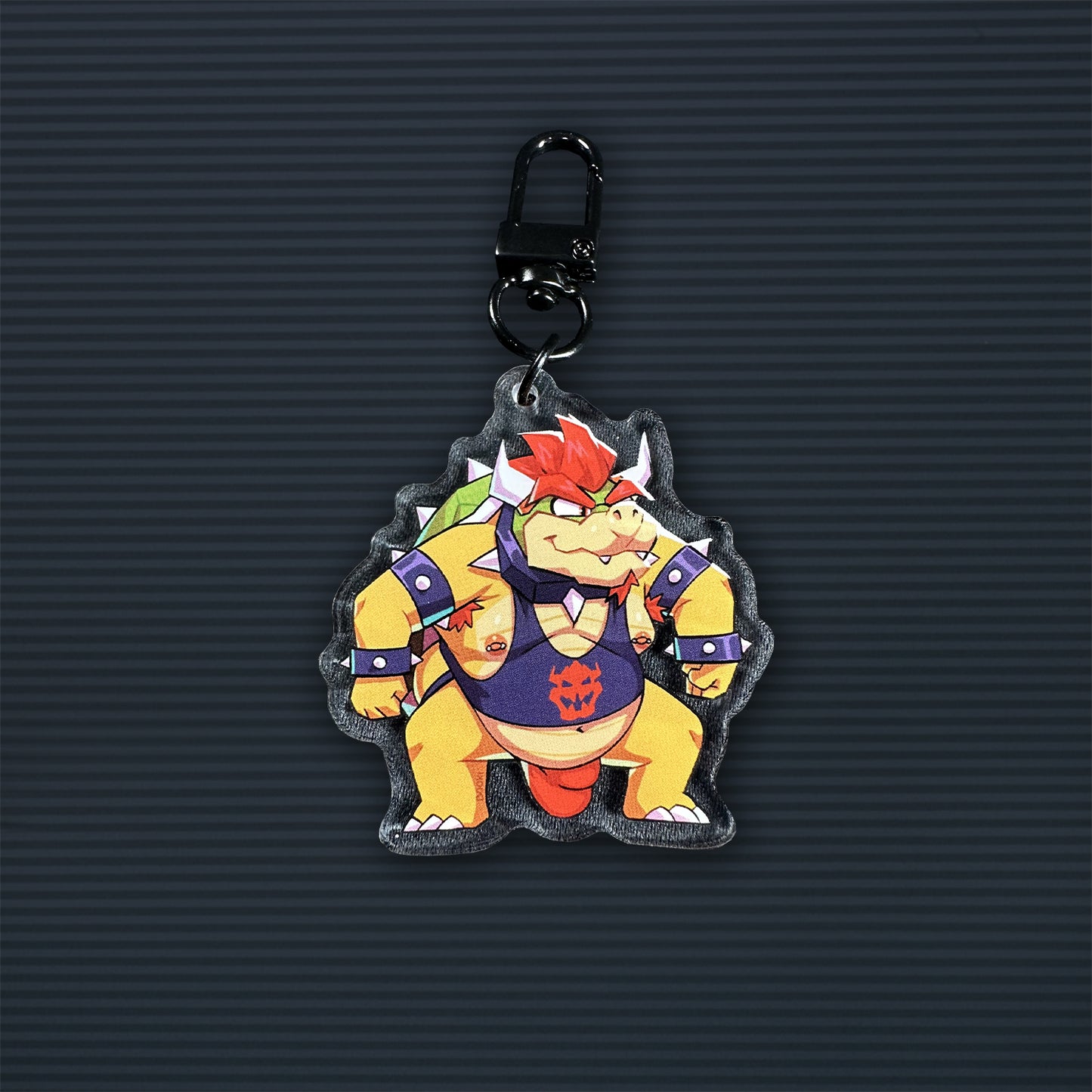 booki - turtle king keychain