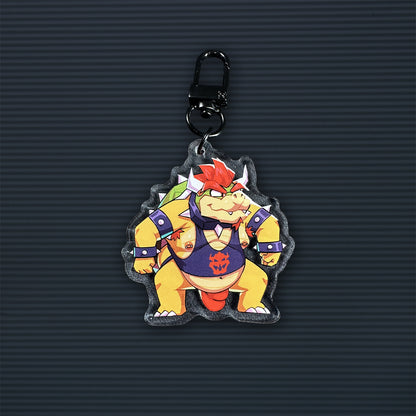 booki - turtle king keychain