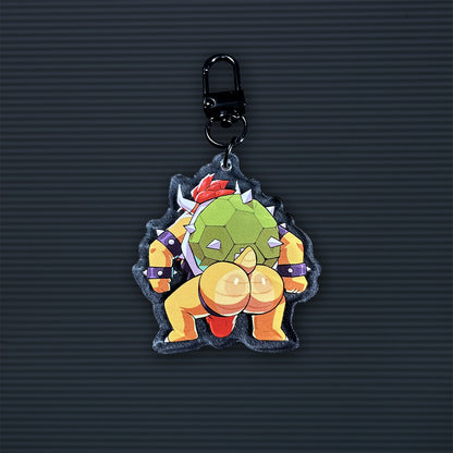 booki - turtle king keychain